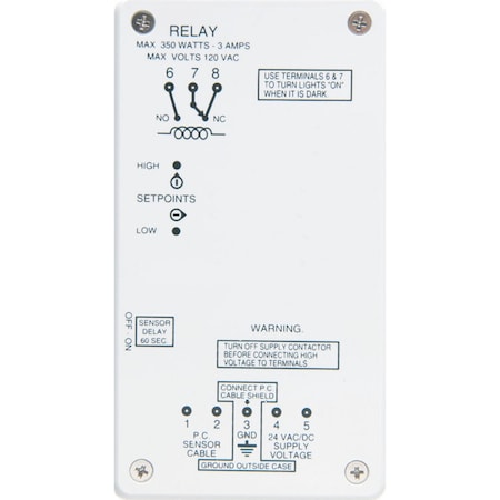 Hubbell Wiring Device-Kellems CONTROLLER MOD, DAYLIGHT PHOTOCELL DHCM